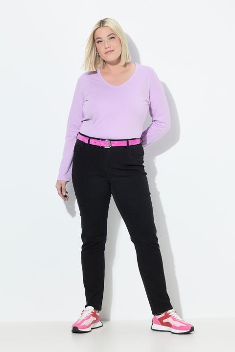Image du produit Ulla Popken Jean Mia en denim stretch, taille confortable (52)