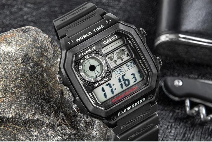 Produktbild Casio Ae-1200wh-1avef (Digitaluhr, 45 mm)