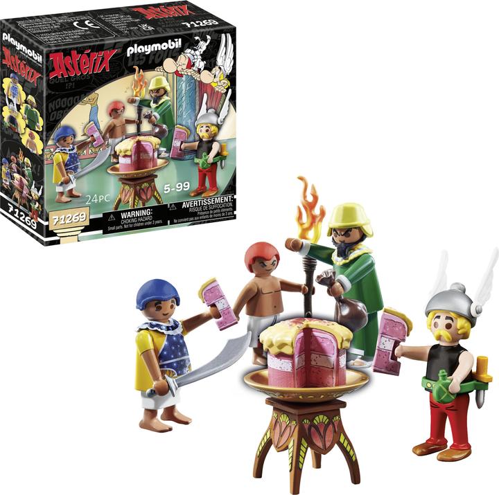 Produktbild Playmobil Asterix: Pyradonis' vergiftete Torte (71269, Playmobil Asterix)