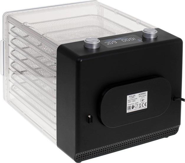 Produktbild Adler Andere kleine Haushaltsgeräte | Dörrgerät | AD 6660 | Leistung 600 W | Anzahl der Schalen 6
