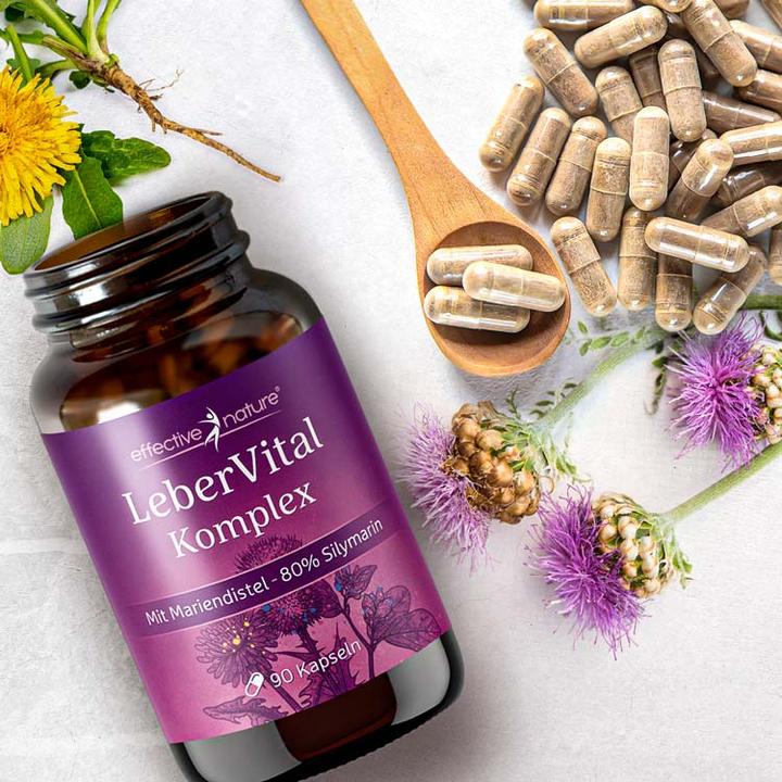 Produktbild Effective Nature LeberVital mit Artischocke (90 Stück, Kapseln)