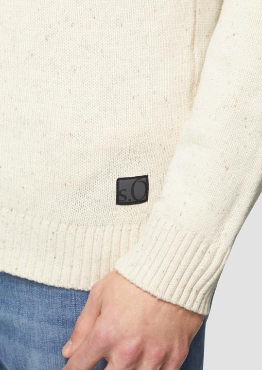Immagine prodotto S.Oliver Strickpullover Crew-Neck-Pullover mit Farbeffekt (XXL)