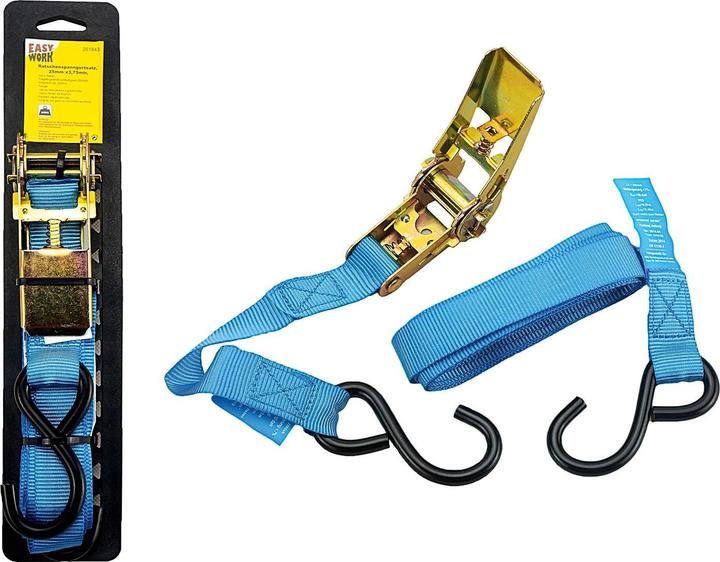 Easy Work Ratschenspanngurtsatz