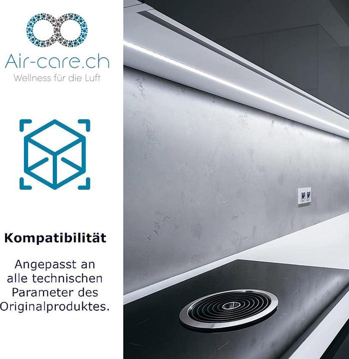 Produktbild Purero Premium Aktivkohlefilter für Miele Dunstabzugshaube ersetzt DKF13-P, 11762540