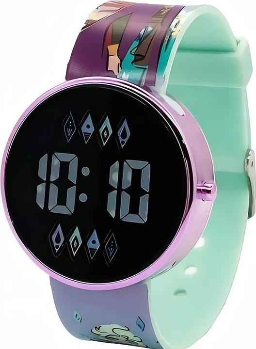 Immagine prodotto Accutime Frozen Die Eisprinzessin Kinder LED Uhr Rund, Wechselbare Batterie