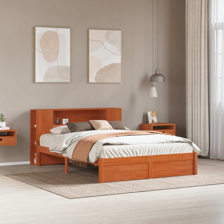 Image du produit vidaXL Moderner Bettrahmen (140 x 190 cm)