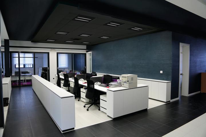 Produktbild Kanlux LED-Aufputz-Büroleuchte OFIS S Schwarz 32824 (4200 lm)