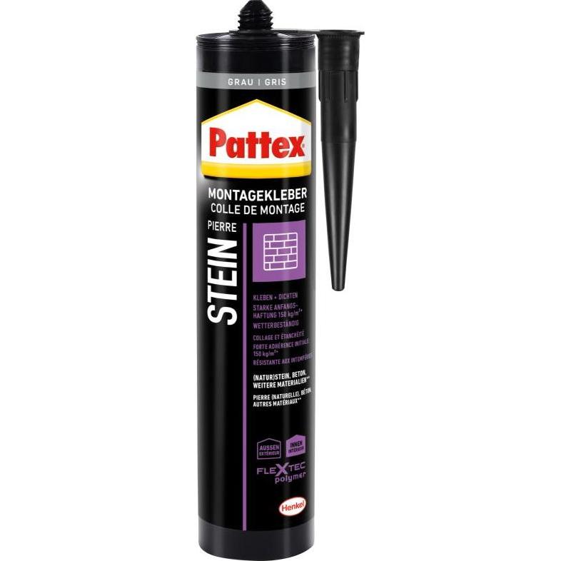 Pattex, Klebstoff, Montagekleber Stein (420 g)