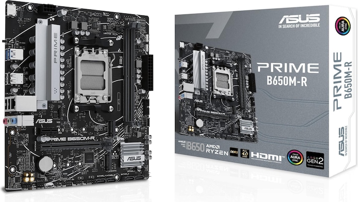 Image du produit ASUS MB PRIME B650M-R (AM5, AMD B650, mATX)