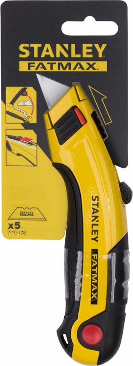 Produktbild Stanley Messer FatMax mit 5 Carbide Klingen (Cutter)