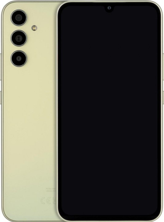 Actual product image Samsung Galaxy A34 5G (128 GB, Awesome Lime, 6.60", Dual SIM, 48 Mpx, 5G)