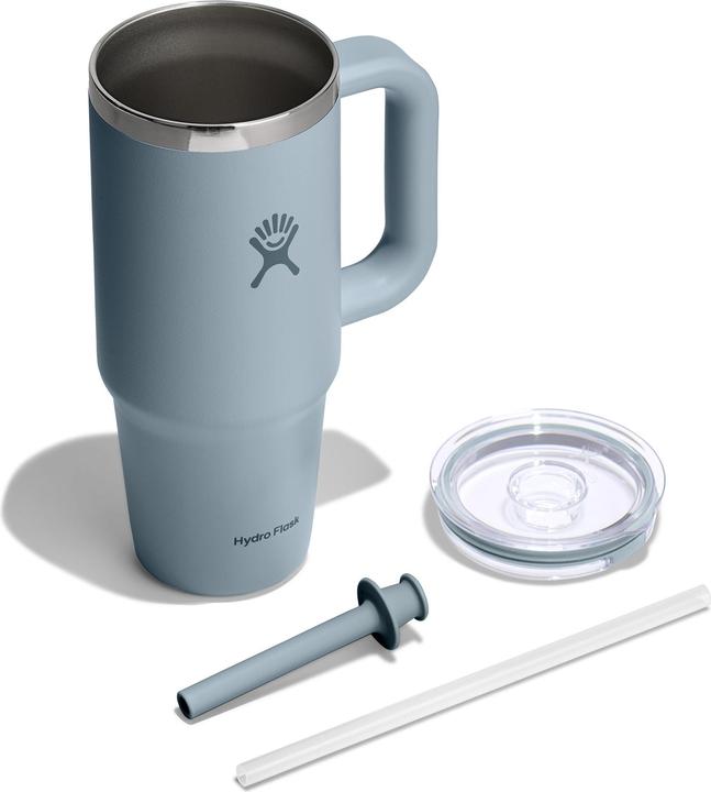 Image du produit Hydro Flask 24 Oz Travel Tumbler Clear Lid Shale Gr (0.71 l)