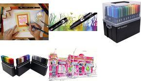 Produktbild Tombow Doppelfasermaler (Mehrfarbig, 107 x)