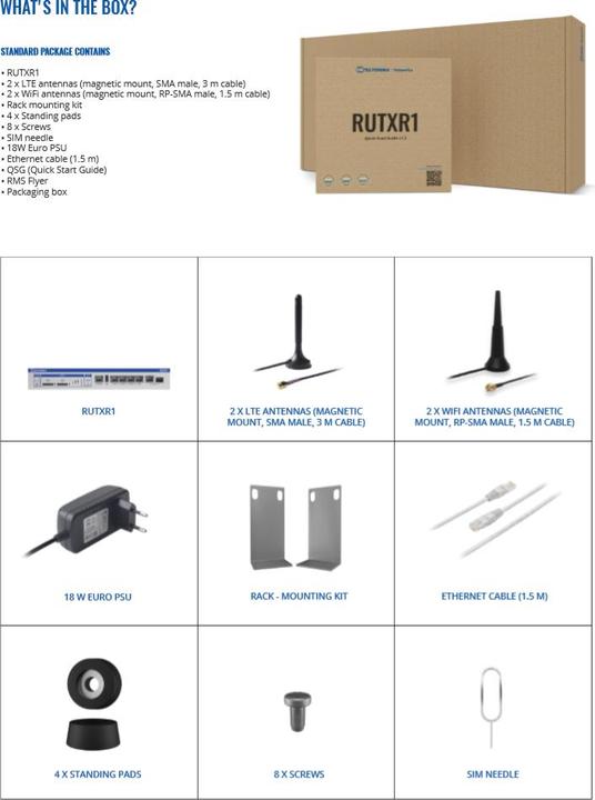 Produktbild Teltonika RUTXR1