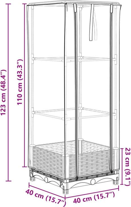 Immagine prodotto vidaXL Hochbeet