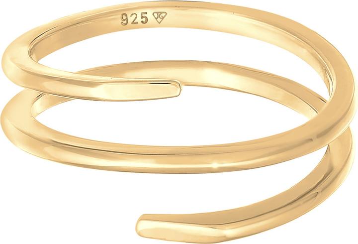 Actual product image Elli Geo, Twisted, Wrap Ring (64, 925 Silver)