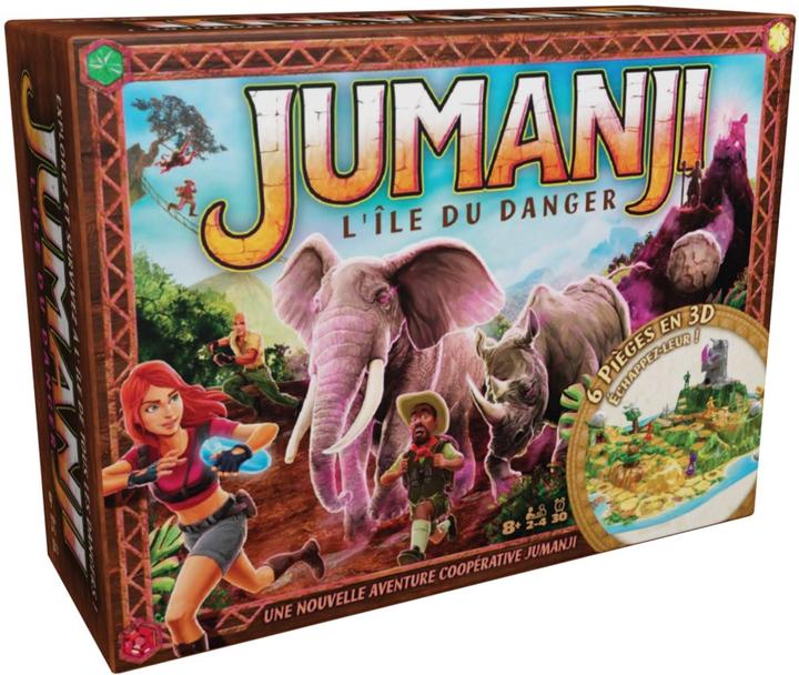 Spin Master Jumanji L'île du Danger (Multilingual, 2 - 4 Spieler)