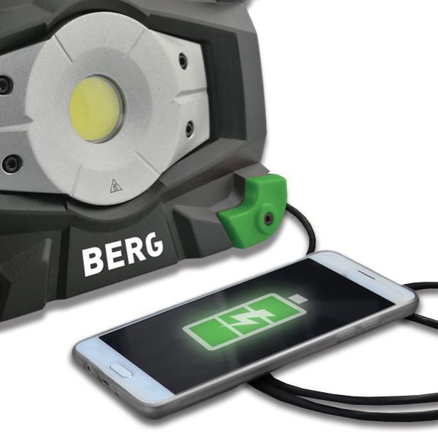 Produktbild Berg Handleuchte Bcl Pocket LED 20 Akku - Ip54 (2000 lm)