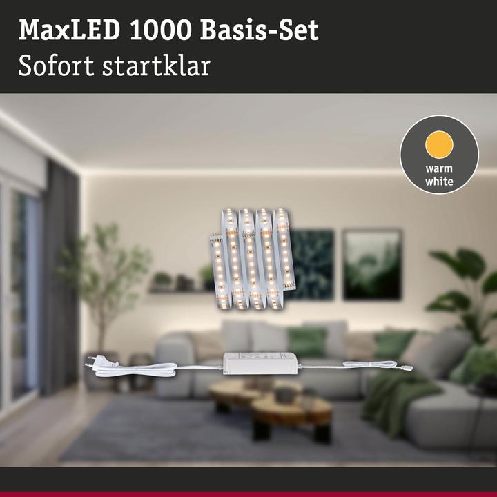 Actual product image Paulmann MaxLED 1000 Basisset (Warm white, 150 cm, Indoor)