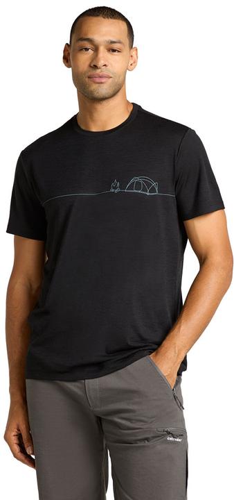 Actual product image Icebreaker Merino 150 Tech Lite S/S Tee Single Line Camp (S)