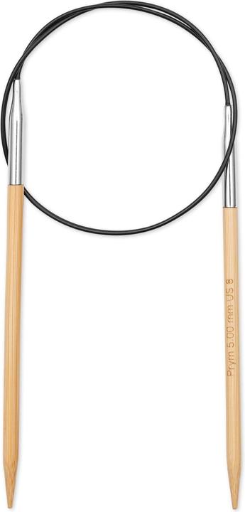 Image du produit Prym Aiguilles circulaires BAMBUS 5.00 mm, 60 cm