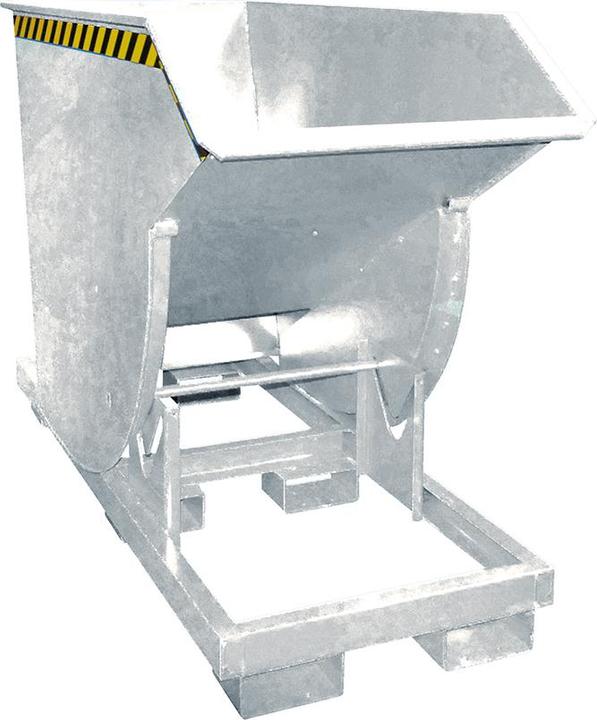 Image du produit eurokraft pro Benne basculante, modèle étroit (750 l)
