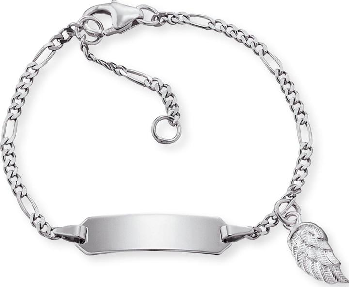 Immagine prodotto Herzengel Bracciale ali (14 cm, Argento 925 rodiato)