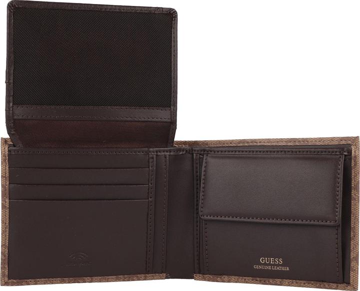 Actual product image Guess Mito wallet RFID protection leather 12 cm