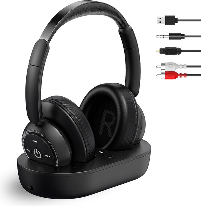 Produktbild Letsactiv Kabellose TV-Kopfhörer mit Ladestation (20 h, Kabellos)