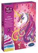 Actual product image Sentosphere Sequin art unicorn (d)