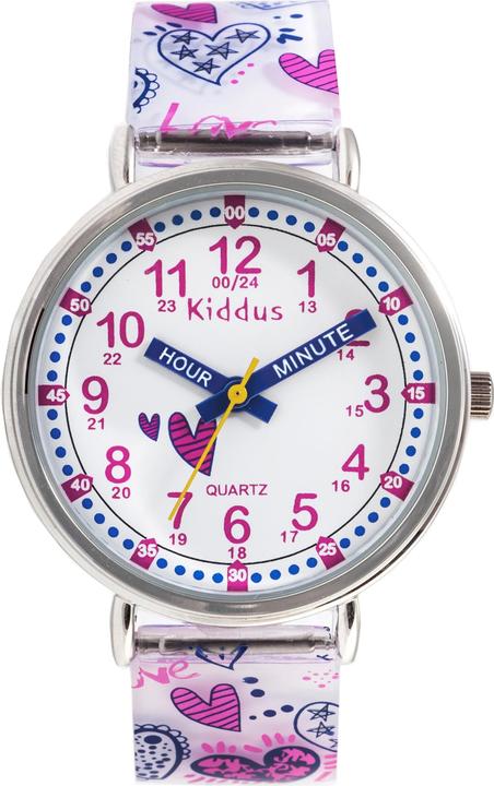 Produktbild Kiddus Time Teacher Hearts (Englisch) (Analoguhr, 33 mm)