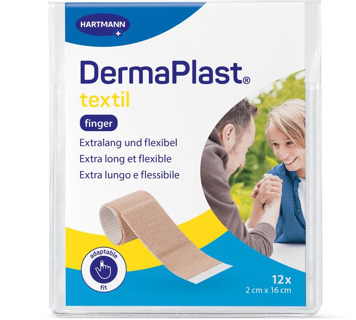 Actual product image DermaPlast Text Fingerverb 2x16cm bei 12 (12 x)