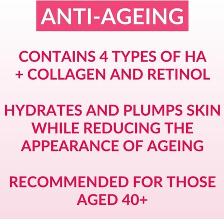 Actual product image Hada Labo Tokyo Anti-Ageing Wrinkle Reducer Day Cream with Super Hyaluronic (50 ml, Day cream)
