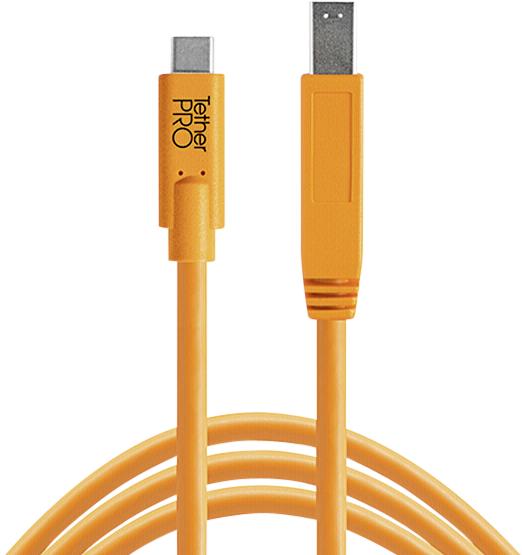 Image du produit Tether Tools USB-C à 3.0 mâle B (4.60 m, USB 2.0)