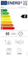 Energie-Label Miele TSC 600-43 CH (8 kg)