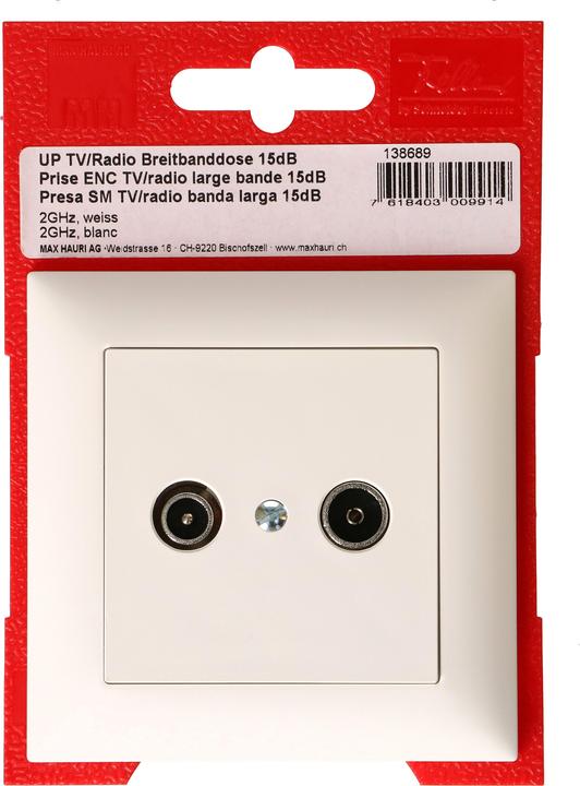 Produktbild Feller EdizioDue Radio/TV