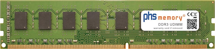Actual product image PHS-memory 2GB RAM memory for HP Pavilion p6570be DDR3 UDIMM 1066MHz (HP Pavilion p6570be, 1 x 2GB)