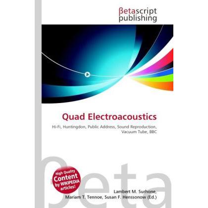 Quad Electroacoustics, Fachbücher