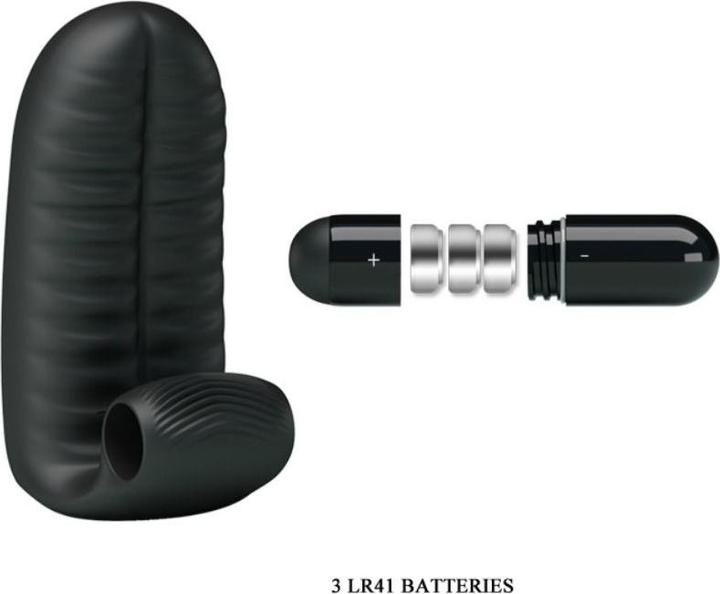 Produktbild Pretty Love Abbott Dedal Estimulador Negro