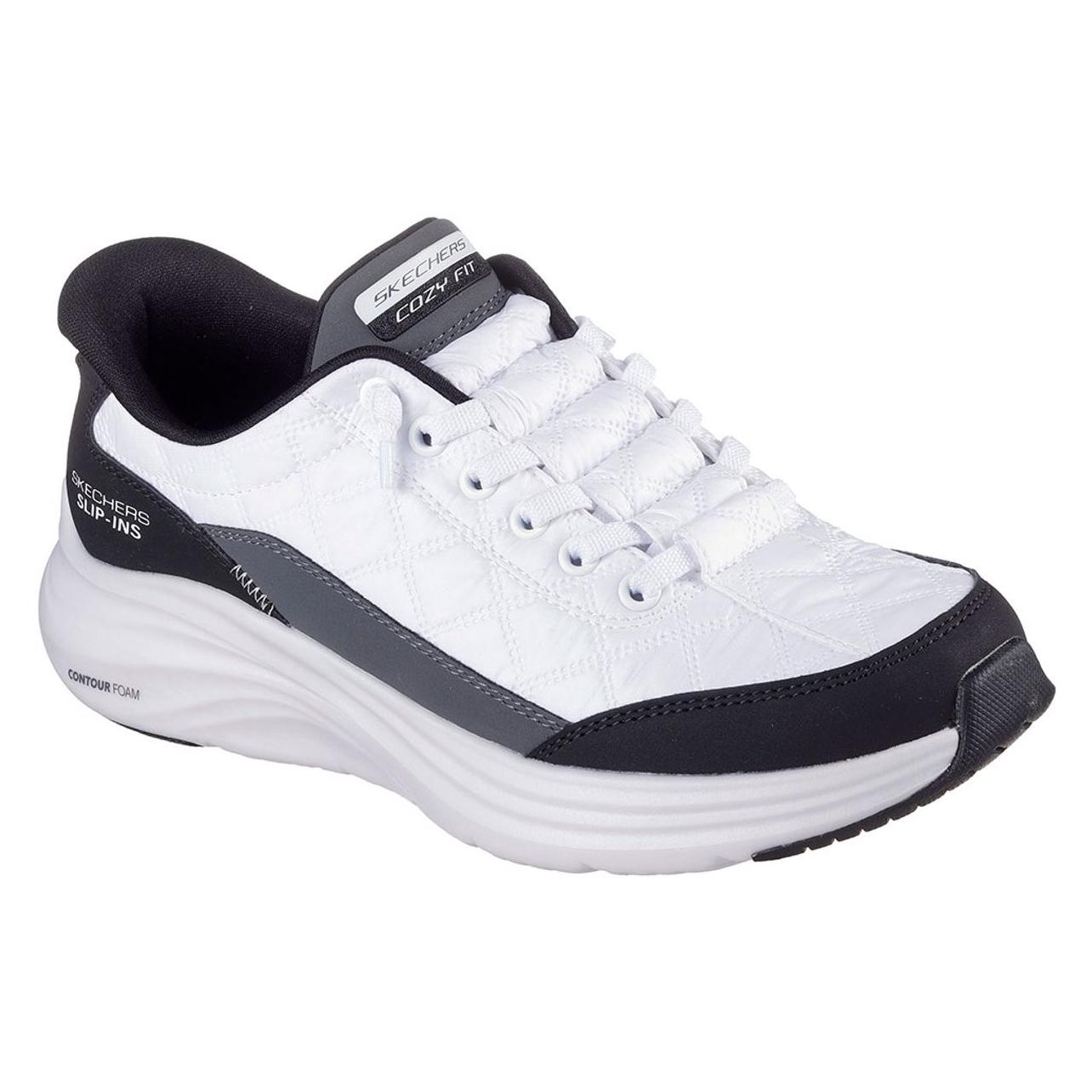 Skechers, Vrouwen, Sneakers, Damen-Konturschuhe, Wit, (39)