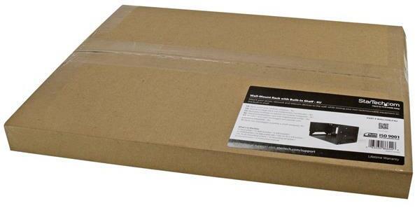 Produktbild StarTech 8u Wall-Mount Rack With Shelf (8 HE, 19 Zoll Rack)