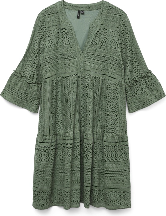 Image du produit Vero Moda Tunique décolletée en V ornée de dentelle (XS)