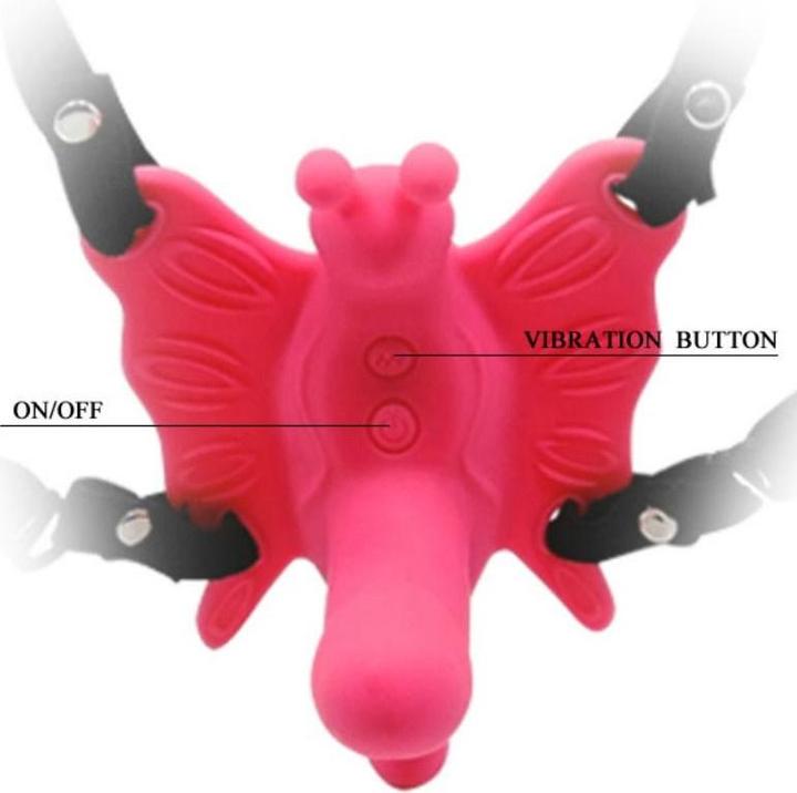 Actual product image Baile Ultra Passionate Arnes Mariposa Vibrador