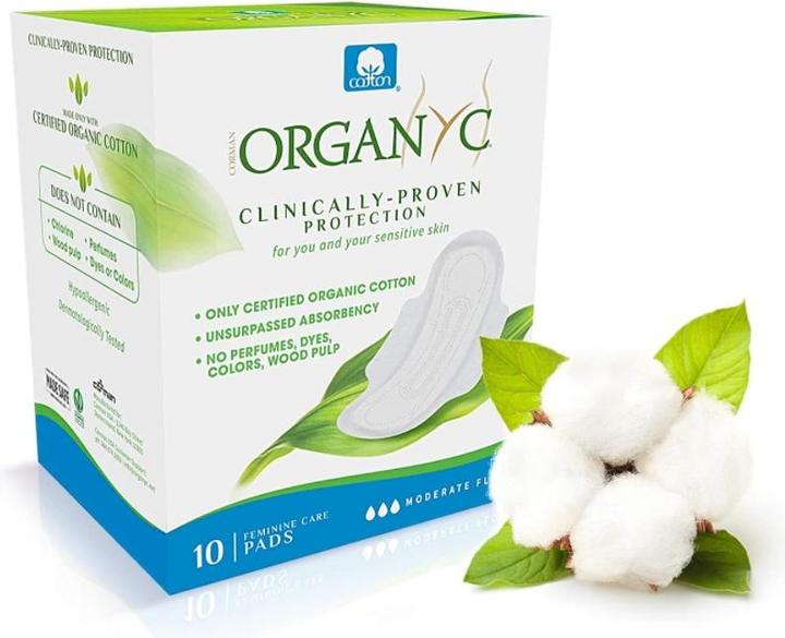 Produktbild Organyc Monatsbinden (10 x)