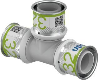 Actual product image Uponor S-Press PLUS trójnik PPSU 32-32-32 (Press connection)