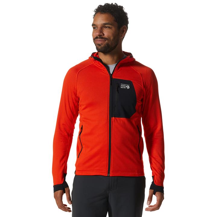 Produktbild Mountain Hardwear M Polartec Power Grid Full Zip Hoody (XL)