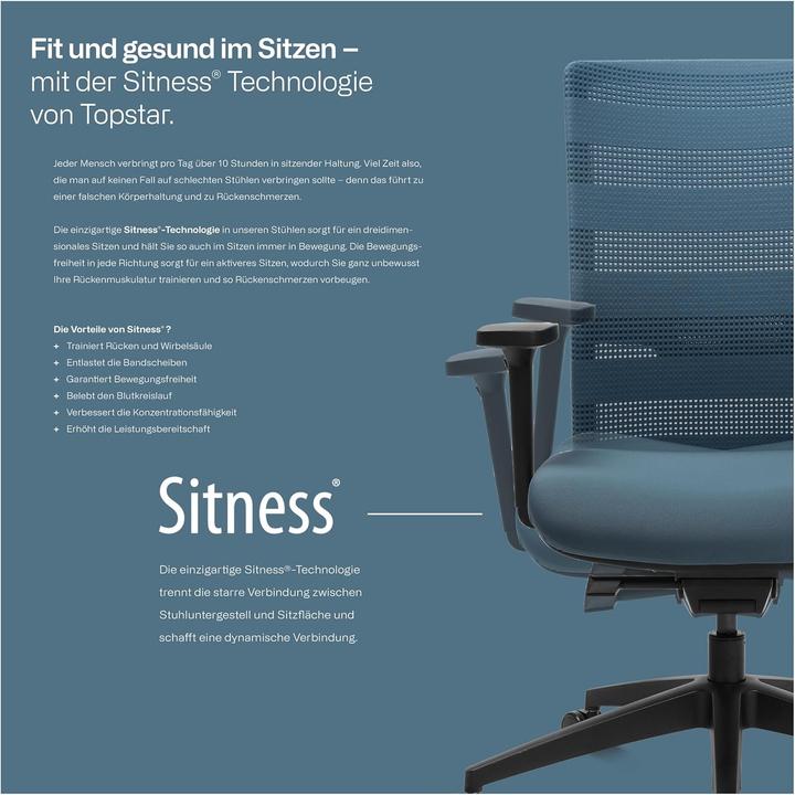 Productafbeelding Topstar Sitness AirWork (45 - 57 cm)