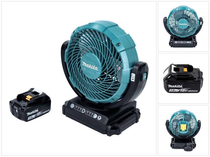 Image du produit Makita DCF 102 F1 Ventilateur à batterie 18 V 18 cm + 1x batterie 3,0 Ah - sans chargeur