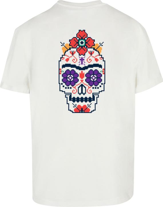 Produktbild Merchcode Frida Kahlo - Pixels viva la vida Heavy Oversize Tee - 118083 (M)