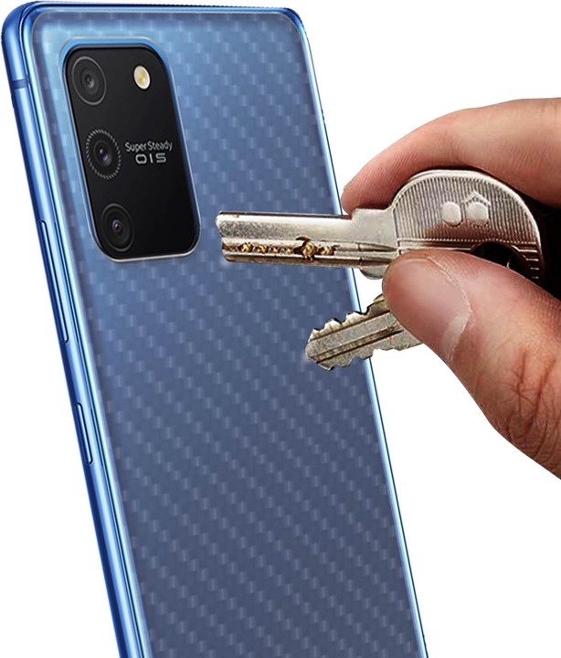 Produktbild Imak 2er Set Rückfolien Kratzfest (2 Stück, Samsung Galaxy S10 Lite)